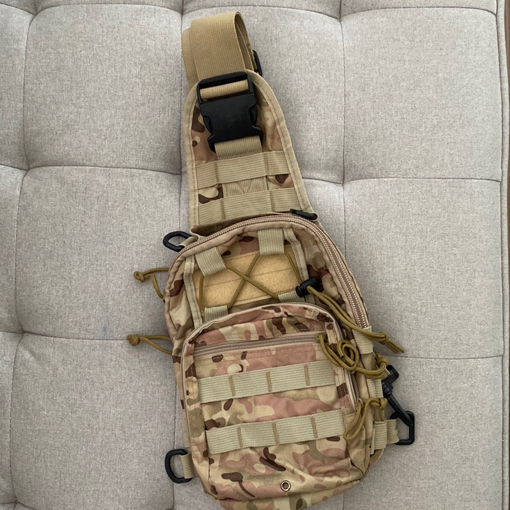 Camo Crossbody Bag